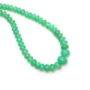 Chrysoprase Smooth Rondelle Beads, 4.5 Mm To 11.5 Mm, Chrysoprase Jewelry Making Beads, 18 Inches Full Strand, Price Per Strand Chrysoprase Smooth Rondelle Beads, 4.5 Mm To 11.5 Mm, Chrysoprase Jewelry Making Beads, 18 Inches Full Strand, Price Per Strand