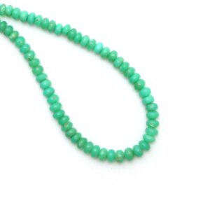 Chrysoprase Smooth Rondelle Beads, 4 Mm To 6 Mm, Chrysoprase Jewelry Making Beads, 18 Inches Full Strand, Price Per Strand Chrysoprase Smooth Rondelle Beads, 4 Mm To 6 Mm, Chrysoprase Jewelry Making Beads, 18 Inches Full Strand, Price Per Strand