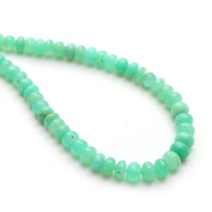 Chrysoprase Smooth Rondelle Beads, 6 Mm To 8 Mm, Chrysoprase Jewelry Making Beads, Plain Chrysoprase, 18 Inch Full Strand, Price Per Strand Chrysoprase Smooth Rondelle Beads, 6 Mm To 8 Mm, Chrysoprase Jewelry Making Beads, Plain Chrysoprase, 18 Inch Full Strand, Price Per Strand