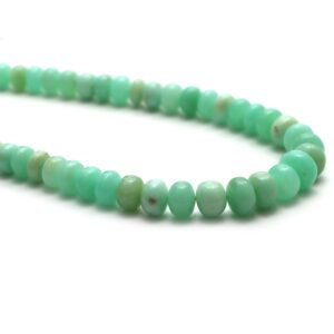Chrysoprase Smooth Rondelle Beads, 7 Mm To 11.5 Mm, Chrysoprase Jewelry Making Beads, 18 Inches Full Strand, Price Per Strand Chrysoprase Smooth Rondelle Beads, 7 Mm To 11.5 Mm, Chrysoprase Jewelry Making Beads, 18 Inches Full Strand, Price Per Strand