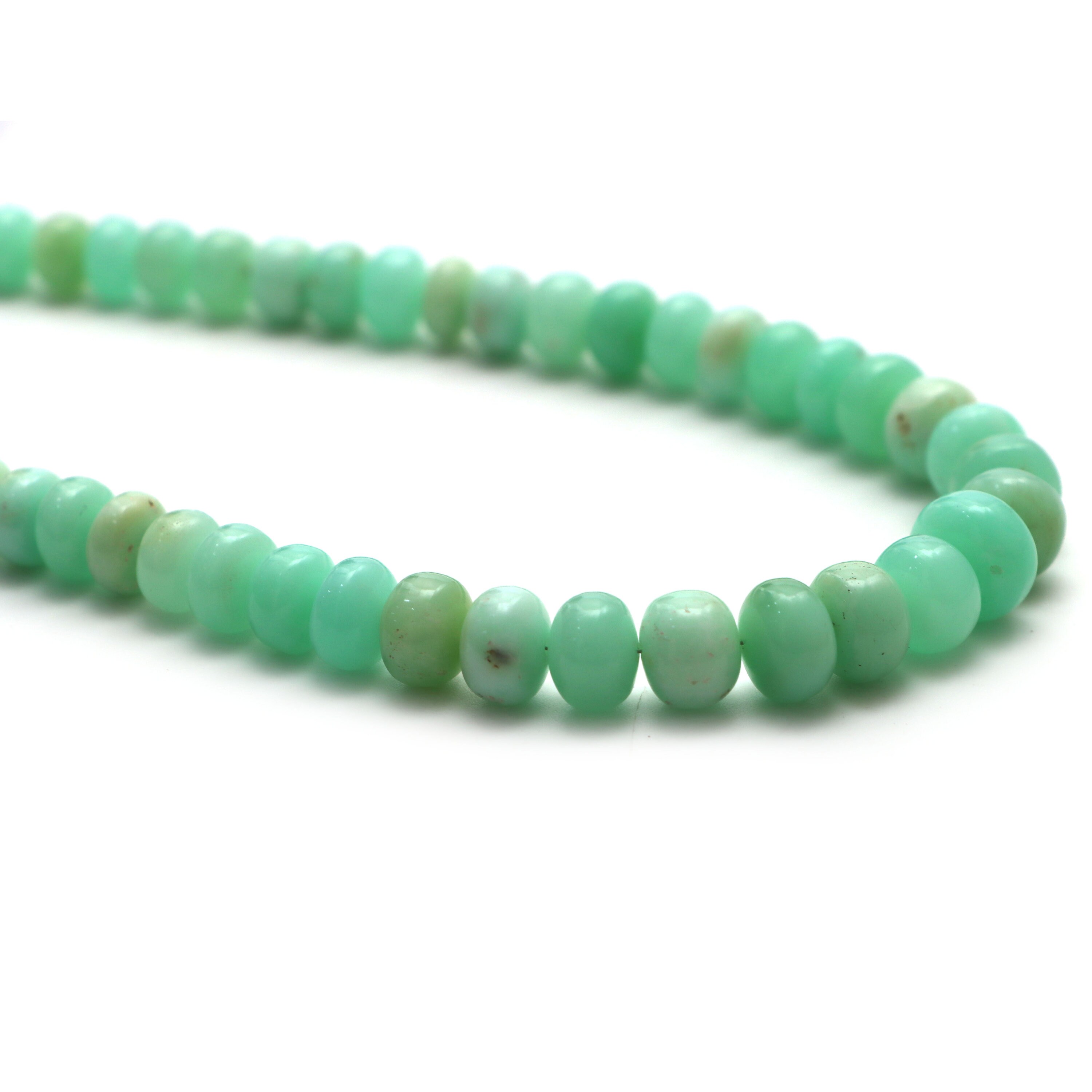 Chrysoprase Smooth Rondelle Beads, 7 Mm To 11.5 Mm, Chrysoprase Jewelry Making Beads, 18 Inches Full Strand, Price Per Strand Chrysoprase Smooth Rondelle Beads, 7 Mm To 11.5 Mm, Chrysoprase Jewelry Making Beads, 18 Inches Full Strand, Price Per Strand
