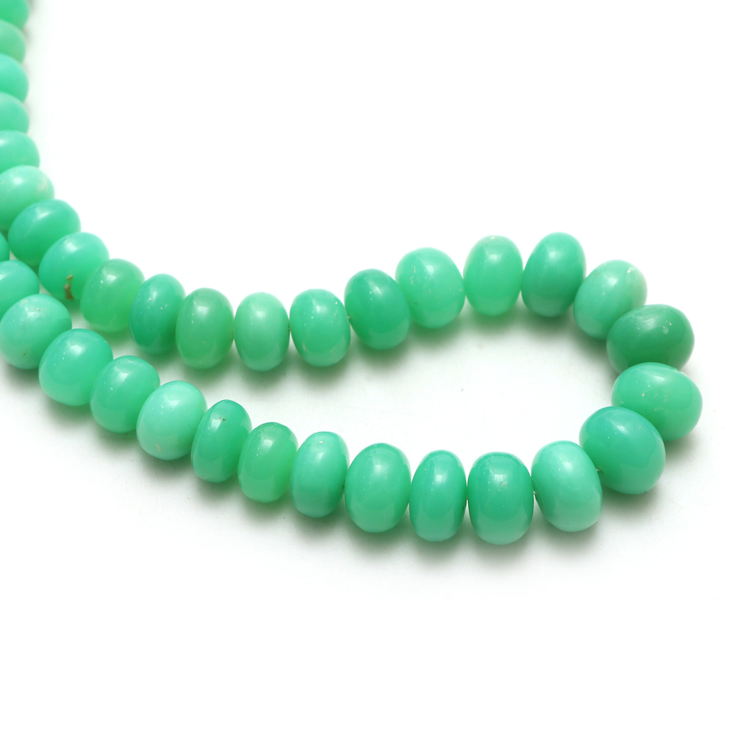 Chrysoprase Smooth Rondelle Beads, 8 Mm To 11 Mm, Plain Chrysoprase Beads, Rondelle Shape Chrysoprase, 20 Inch Full Strand, Price Per Strand Chrysoprase Smooth Rondelle Beads, 8 Mm To 11 Mm, Plain Chrysoprase Beads, Rondelle Shape Chrysoprase, 20 Inch Full Strand, Price Per Strand