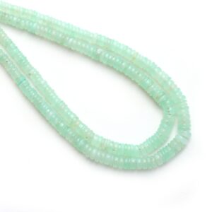 Chrysoprase Smooth Tyre Beads, 3 Mm To 6 Mm, Chrysoprase Jewelry Making Beads, 18 Inches Full Strand, Price Per Strand Chrysoprase Smooth Tyre Beads, 3 Mm To 6 Mm, Chrysoprase Jewelry Making Beads, 18 Inches Full Strand, Price Per Strand