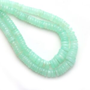 Chrysoprase Smooth Tyre Beads, 5.5 Mm To 9.5 Mm, Chrysoprase Jewelry Making Beads, 8 Inches/ 18 Inches Full Strand, Price Per Strand Chrysoprase Smooth Tyre Beads, 5.5 Mm To 9.5 Mm, Chrysoprase Jewelry Making Beads, 8 Inches/ 18 Inches Full Strand, Price Per Strand