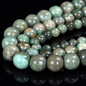Chrysoprase Gemstone Grade AA Round 6MM 8MM 10MM Loose Beads (D555)