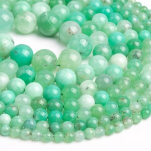 Genuine Natural Green Chrysoprase / Australian Jade Loose Beads Grade Aaa Round Shape 5-6mm 6-7mm 7-8mm 8-9mm 9-10mm 10-11mm 11-12mm 12-13mm Genuine Natural Green Chrysoprase / Australian Jade Loose Beads Grade Aaa Round Shape 5-6mm 6-7mm 7-8mm 8-9mm 9-10mm 10-11mm 11-12mm 12-13mm