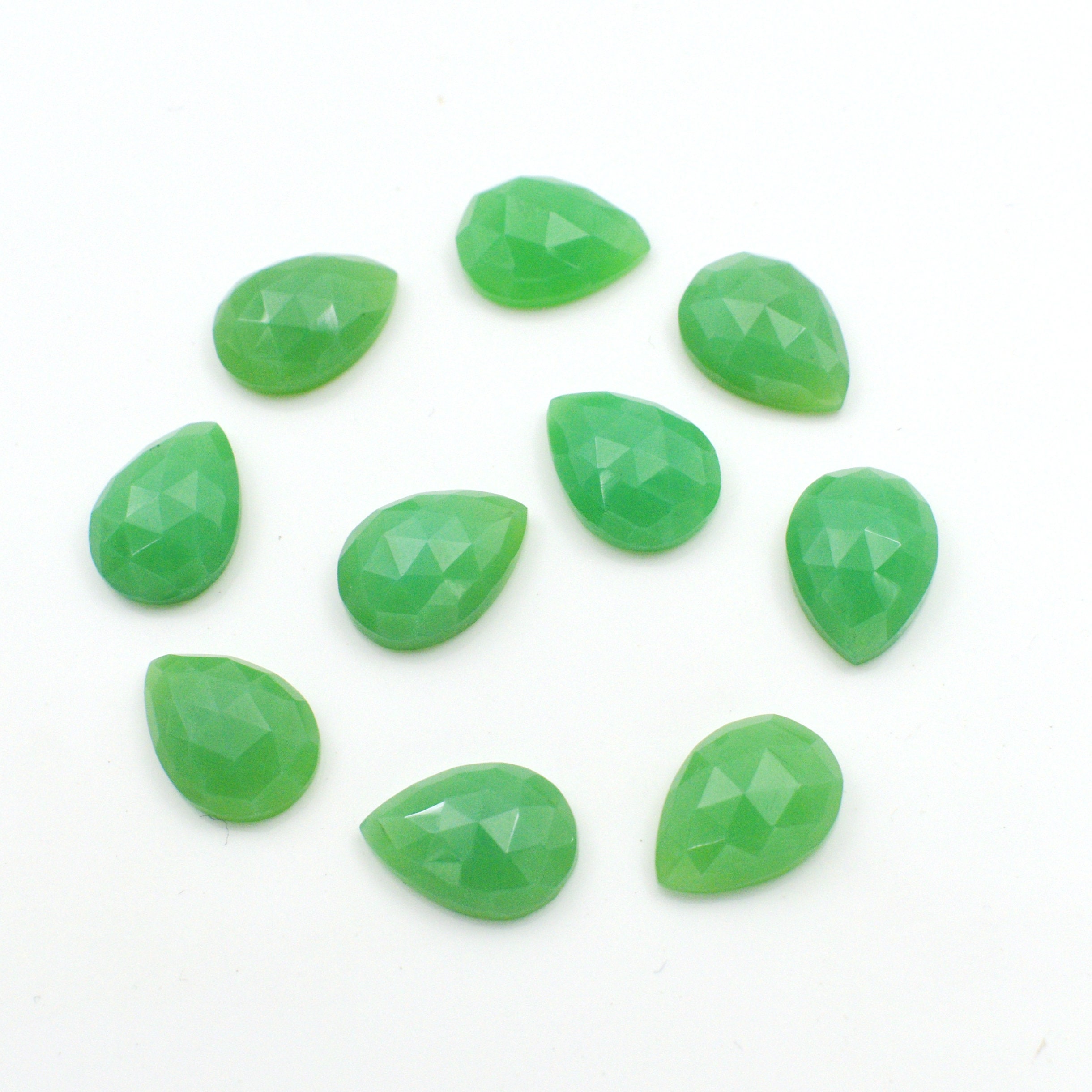 Chrysoprase Faceted Gemstone Natural 3x5 Mm To 20x30 Mm Pear Shape Polished Loose Gemstones Lot For Earring Pendant Ring And Jewelry Making Chrysoprase Faceted Gemstone Natural 3x5 Mm To 20x30 Mm Pear Shape Polished Loose Gemstones Lot For Earring Pendant Ring And Jewelry Making