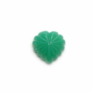 Natural Chrysoprase Carving Heart Shape Loose Gemstone, 19.5x19.5 mm, Chrysoprase Heart Jewelry Making Gemstone, 1 Piece Natural Chrysoprase Carving Heart Shape Loose Gemstone, 19.5x19.5 mm, Chrysoprase Heart Jewelry Making Gemstone, 1 Piece