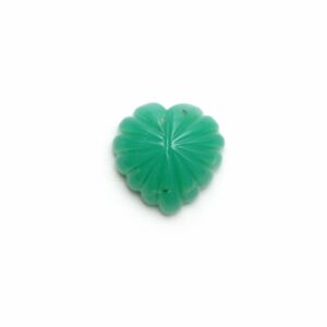 Natural Chrysoprase Carving Heart Shape Loose Gemstone, 19.5x19.5 mm, Chrysoprase Heart Jewelry Making Gemstone, 1 Piece Natural Chrysoprase Carving Heart Shape Loose Gemstone, 19.5x19.5 mm, Chrysoprase Heart Jewelry Making Gemstone, 1 Piece