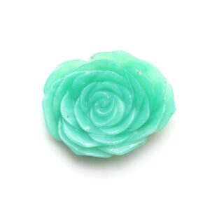 Natural Chrysoprase Flower Carving Loose Gemstone, 49x61x18mm, Chrysoprase Flower Carving Smooth Gemstone, 1 Piece Natural Chrysoprase Flower Carving Loose Gemstone, 49x61x18mm, Chrysoprase Flower Carving Smooth Gemstone, 1 Piece