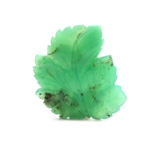 Natural Chrysoprase Leaf Carving Loose Gemstone, 53x50mm, Chrysoprase Leaf Jewelry, Handmade Gift for Women, 1 Pieces Natural Chrysoprase Leaf Carving Loose Gemstone, 53x50mm, Chrysoprase Leaf Jewelry, Handmade Gift for Women, 1 Pieces