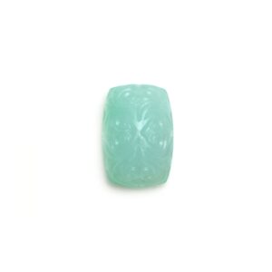 Natural Chrysoprase Rectangle Carving Loose Gemstone, 16x23 mm, Chrysoprase Handmade Jewelry Making Gemstone, 1 Piece Natural Chrysoprase Rectangle Carving Loose Gemstone, 16x23 mm, Chrysoprase Handmade Jewelry Making Gemstone, 1 Piece