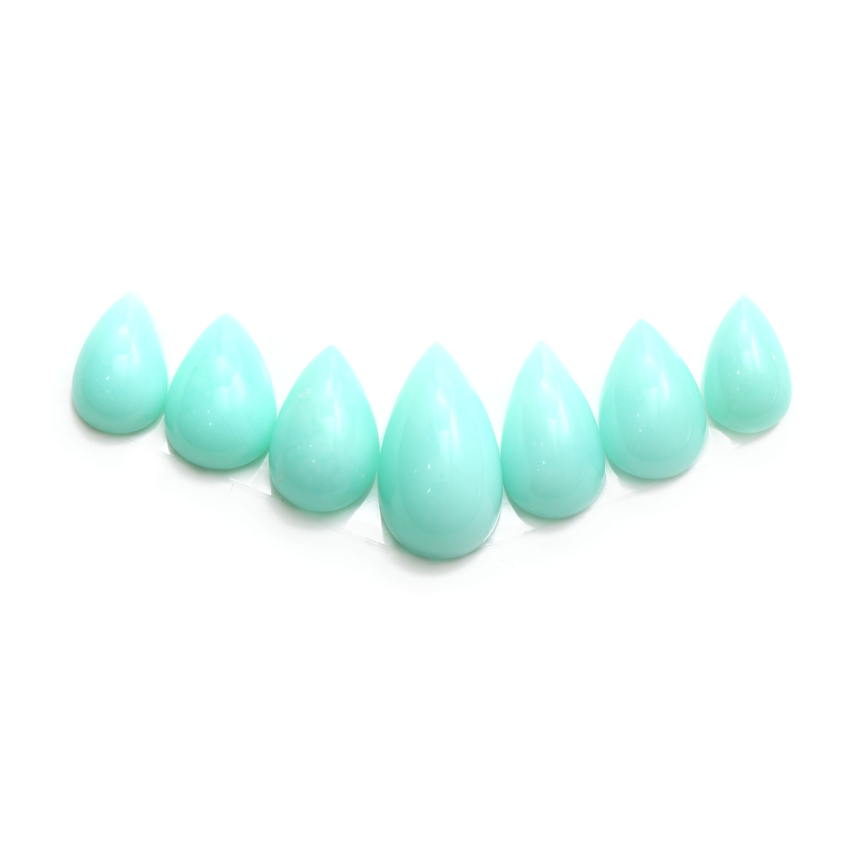 Natural Chrysoprase Smooth Pear Loose Gemstone, 13x20mm To 16x29mm, Chrysoprase Pear Jewelry Making Gemstone, Gift For Her, Set Of 7 Pieces Natural Chrysoprase Smooth Pear Loose Gemstone, 13x20mm To 16x29mm, Chrysoprase Pear Jewelry Making Gemstone, Gift For Her, Set Of 7 Pieces