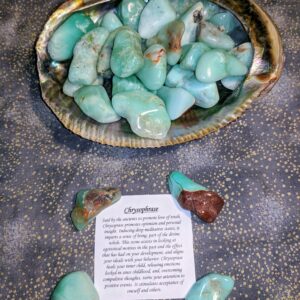 Chrysoprase Tumbled