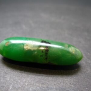 Rich Green Chrysoprase Polished Tumbled Stone From Australia - 1.6"