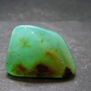 Rich Green Chrysoprase Tumbled Stone From Australia - 1.3"