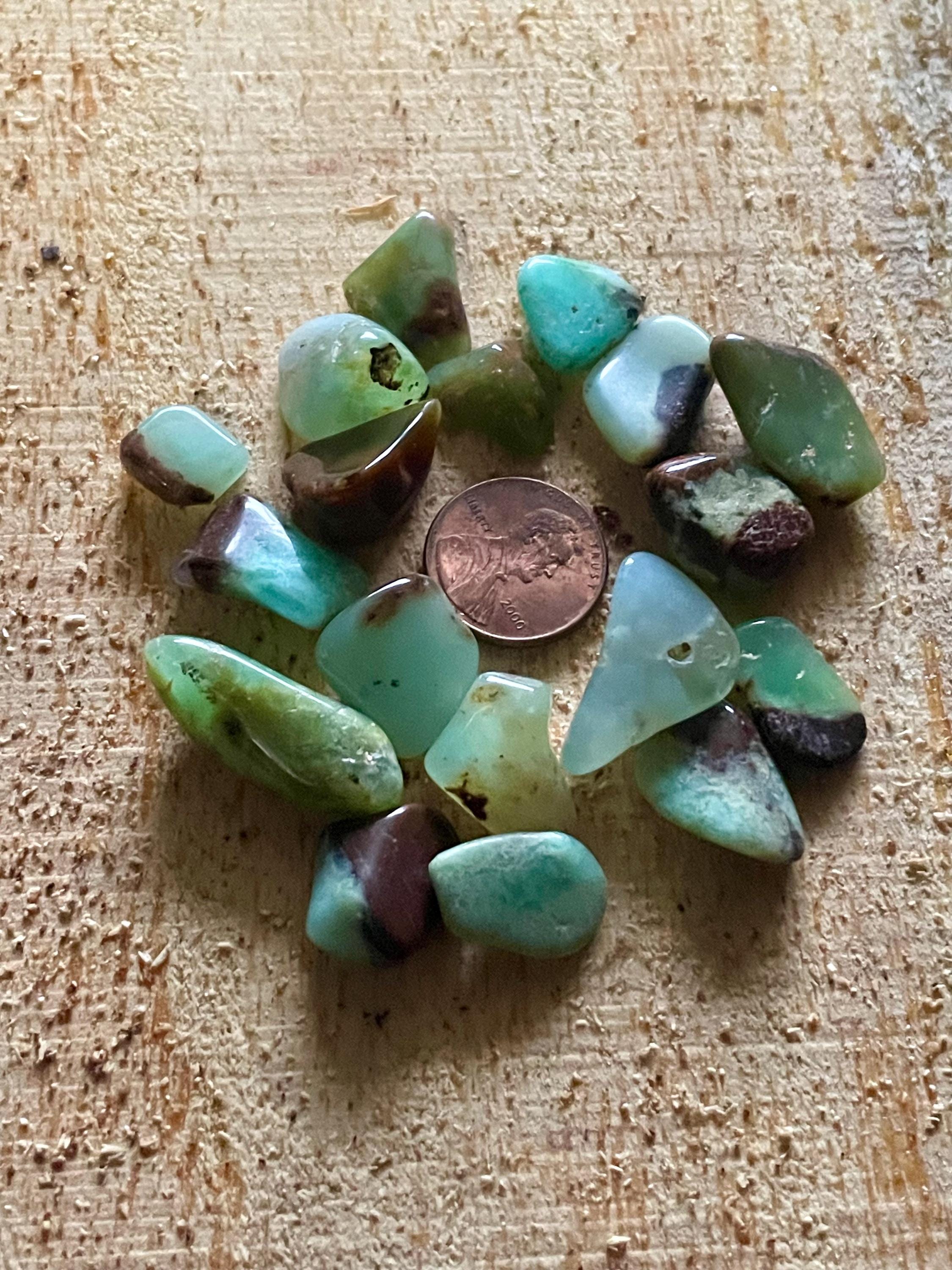 Chrysoprase Tumbled Stones: Healing Crystal Altar Supplies Chrysoprase Tumbled Stones: Healing Crystal Altar Supplies