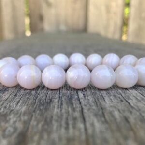 Chunky Pink Calcite Bracelet 10mm White Banded Pink Calcite Beaded Gemstone Bracelet Natural Banded Pink Calcite Jewelry Gift Bracelet Chunky Pink Calcite Bracelet 10mm White Banded Pink Calcite Beaded Gemstone Bracelet Natural Banded Pink Calcite Jewelry Gift Bracelet