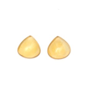 Citrine Smooth Heart Cabochon Gemstone | 16 mm | Gemstone Cabochon | Pair ( 2 Pieces ) Citrine Smooth Heart Cabochon Gemstone | 16 mm | Gemstone Cabochon | Pair ( 2 Pieces )