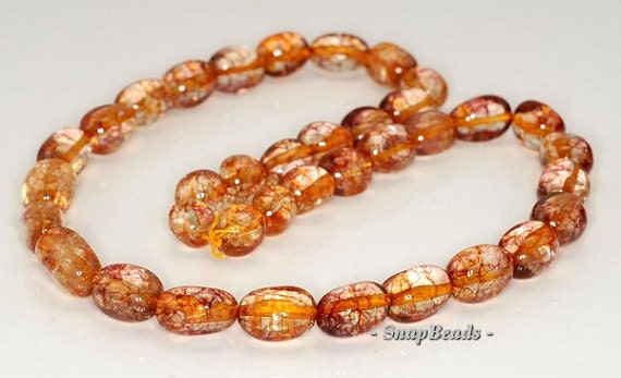 20x10-10x8mm Citrine Quartz Gemstone Gradated Nugget Loose Beads 19 Inch Full Strand Lot 1,2,6 And 12 (90191520-b41-585)