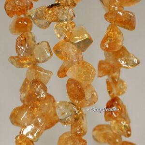 20x8-10x8mm Citrine Quartz Gemstone Grade Aa Pebble Nugget Loose Beads 7.5 Inch Half Strand Lot 1,2,6,12 And 50 (90191500-b42-591)