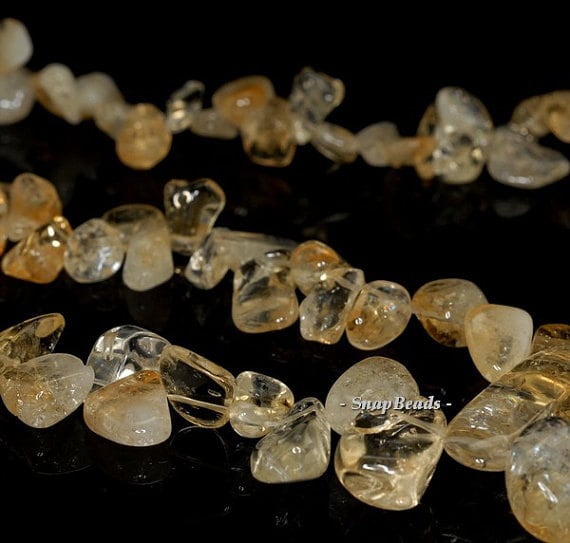 30x15-16x12mm Citrine Quartz Gemstone Grade B Pebble Nugget Loose Beads 7.5 Inch Half Strand Lot 1,2,6 And 12 (90191519-b42-595)