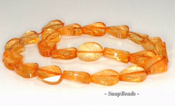 18x13-15x11mm Citrine Quartz Gemstone Twist Faceted Oval Loose Beads 7 Inch Half Strand (90191317-b15-525) 18x13-15x11mm Citrine Quartz Gemstone Twist Faceted Oval Loose Beads 7 Inch Half Strand (90191317-b15-525)