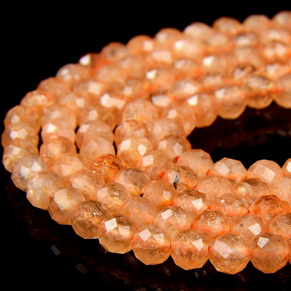Honey Citrine Gemstone Grade Aa Micro Faceted Round 2mm 4mm Loose Beads 15 Inch Full Strand Bulk Lot 1,2,6,12 And 50 (p64)