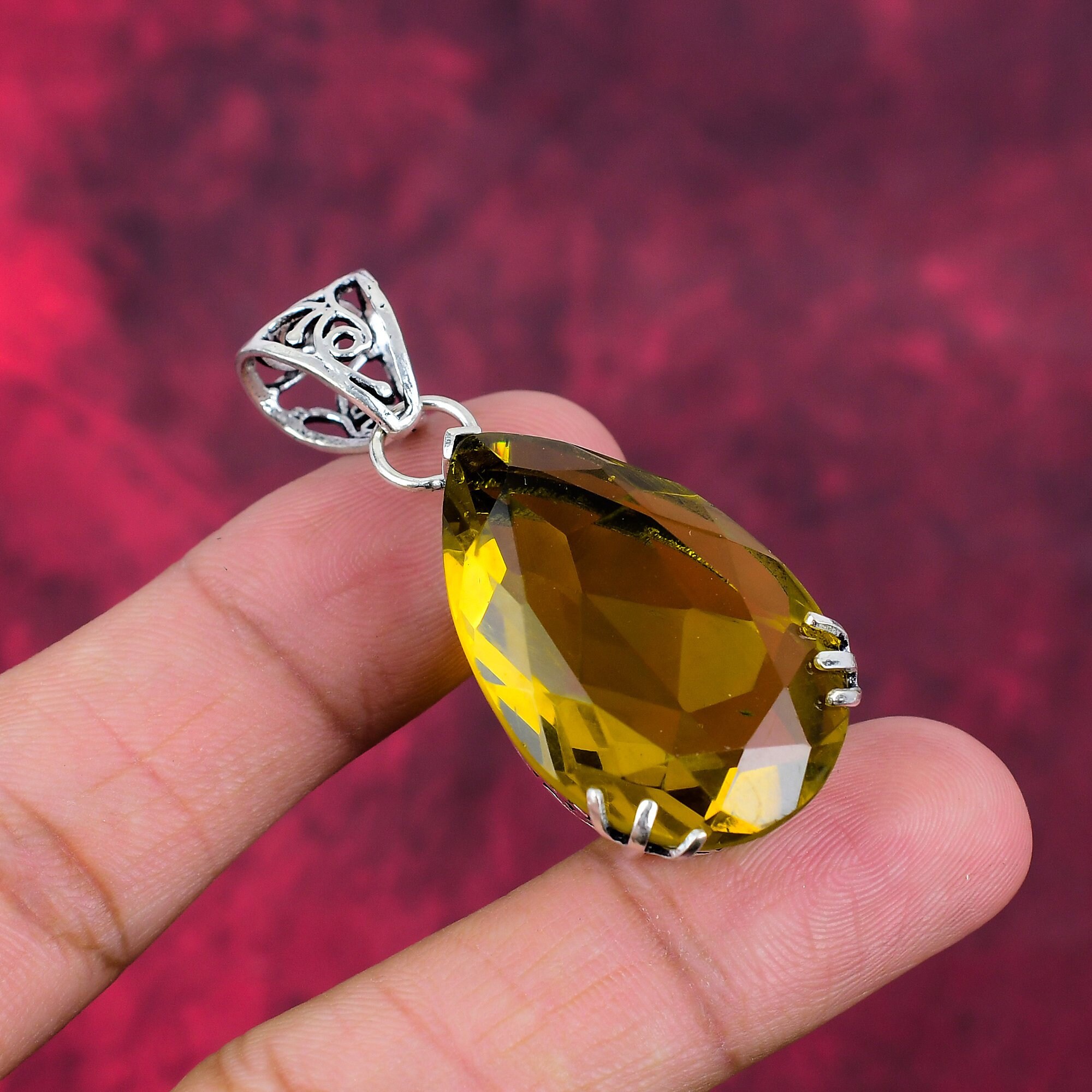Citrine Pendant, 925 Sterling Silver Jewelry, Handmade Jewelry, Gemstone Jewelry Handmade Pendant Adjustable Pendant Wedding Gifts. Citrine Pendant, 925 Sterling Silver Jewelry, Handmade Jewelry, Gemstone Jewelry Handmade Pendant Adjustable Pendant Wedding Gifts.