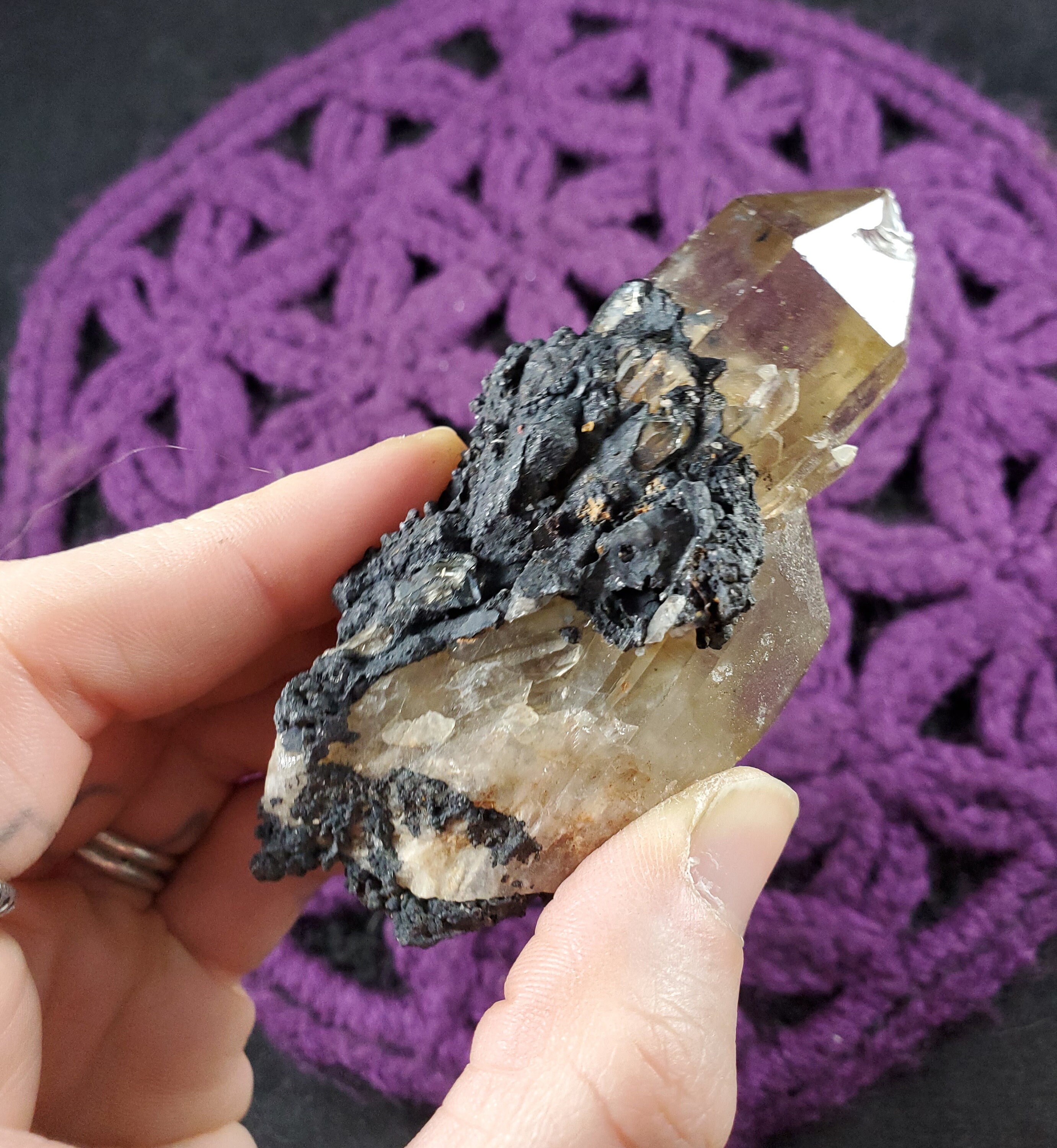 Congo Citrine Point Large Crystal Cluster Lwena Kundalini Citrine Quartz Stones Terminated Yellow Untreated Unheated