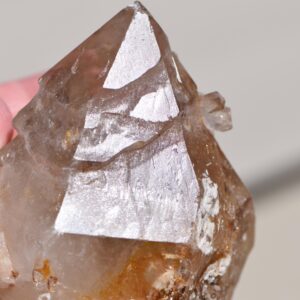Natural Pagoda Citrine Point Rainbow