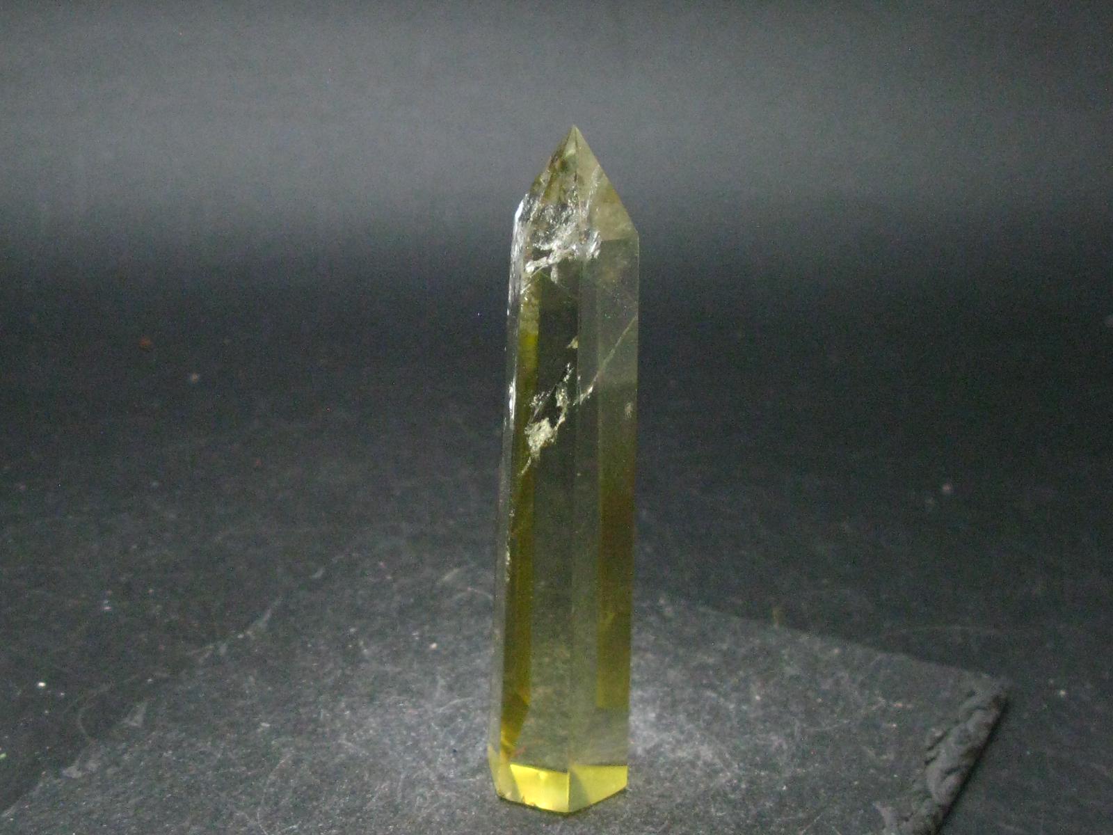 Nice Large Citrine Obelisk From Brazil - 3.0"
