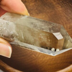 Smoky Citrine Crystal Point: Natural Quartz Tower (50.2g)