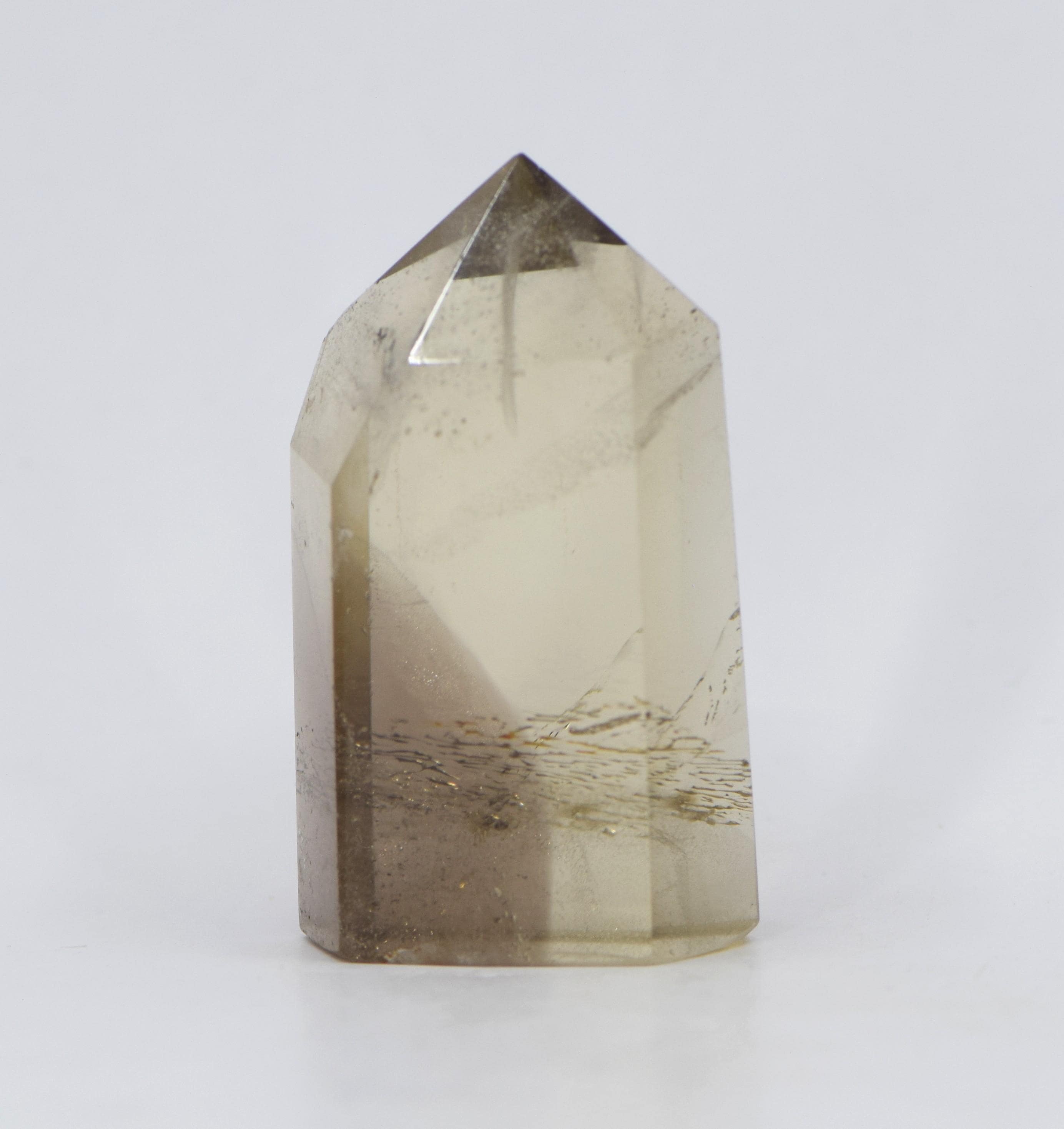 Citrine Tower With Smoky Phantom Citrine Tower With Smoky Phantom