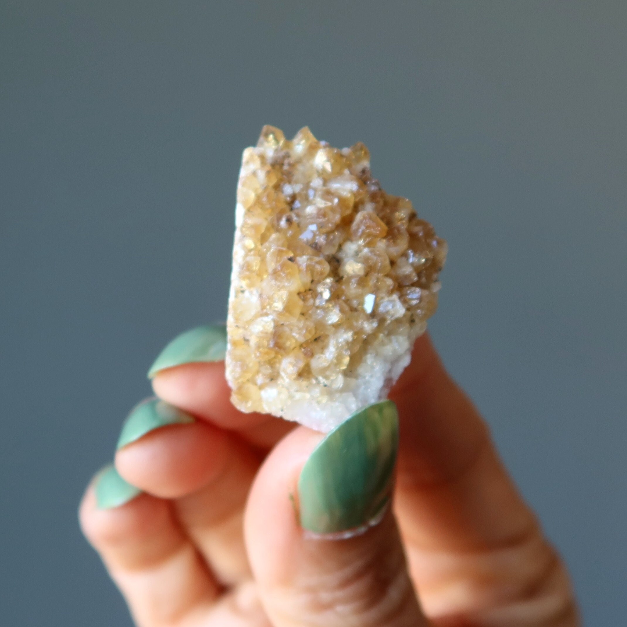 Citrine Cluster Sweet Brown Sugar Law Of Attraction Stone