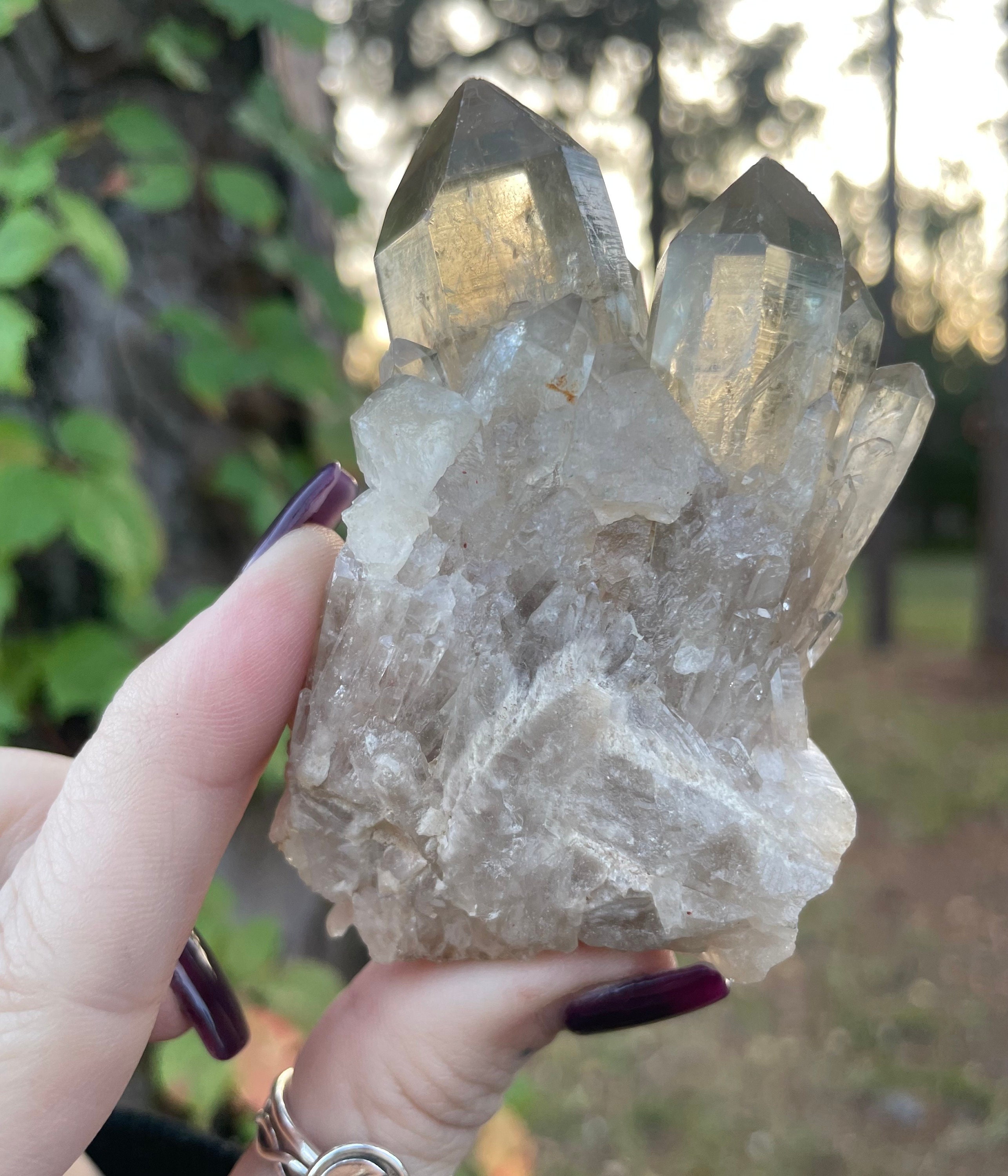 Kundalini Citrine, Citrine Cluster- Natural Citrine