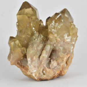 Raw Kundalini Citrine Crystal Cluster, Congo Mineral Specimen Raw Kundalini Citrine Crystal Cluster, Congo Mineral Specimen