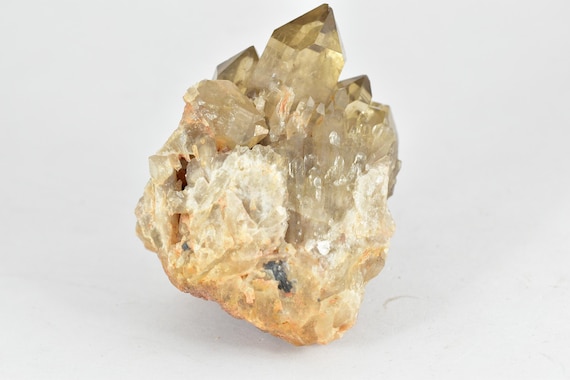 Kundalini Citrine Crystal Specimen, Congo Citrine, Home Decor