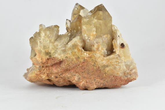 Large Congo Citrine Crystal, Raw Mineral Specimen Large Congo Citrine Crystal, Raw Mineral Specimen