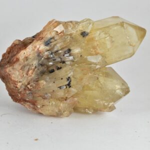 Large Raw Kundalini Citrine Crystal, Congo Mineral Specimen Large Raw Kundalini Citrine Crystal, Congo Mineral Specimen