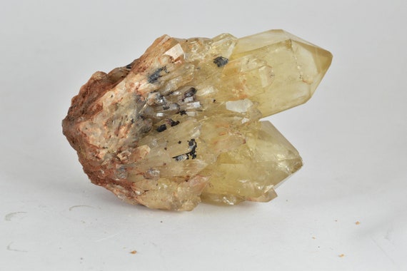 Large Raw Kundalini Citrine Crystal, Congo Mineral Specimen Large Raw Kundalini Citrine Crystal, Congo Mineral Specimen