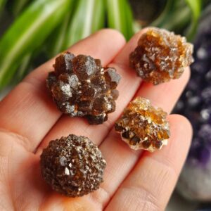 Natural Citrine Cluster: Raw Brown Crystal Nodule Natural Citrine Cluster: Raw Brown Crystal Nodule