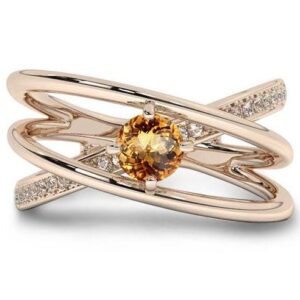 Infinity Style Citrine Engagement Ring 925 Sterling Silver Citrine Bridal Promise Ring Solitaire Engagement Ring Unique Citrine Wedding Ring Infinity Style Citrine Engagement Ring 925 Sterling Silver Citrine Bridal Promise Ring Solitaire Engagement Ring Unique Citrine Wedding Ring