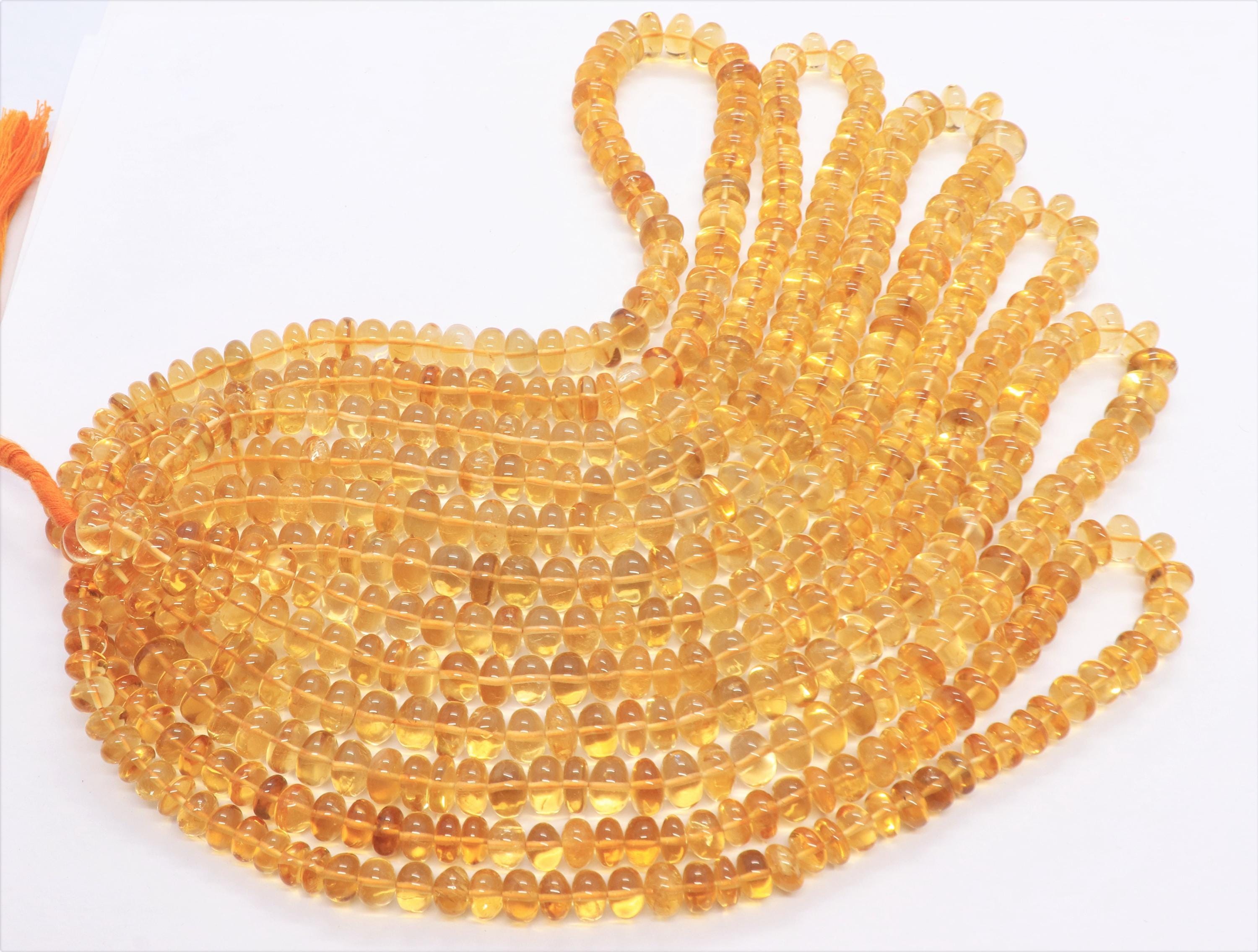 Aaa Natural Yellow Citrine Rondelle Beads, 7.5-8 Mm Citrine Gemstone Beads, 16 Inch Citrine Plain Beads Jewelry Making Citrine Wholesale Aaa Natural Yellow Citrine Rondelle Beads, 7.5-8 Mm Citrine Gemstone Beads, 16 Inch Citrine Plain Beads Jewelry Making Citrine Wholesale