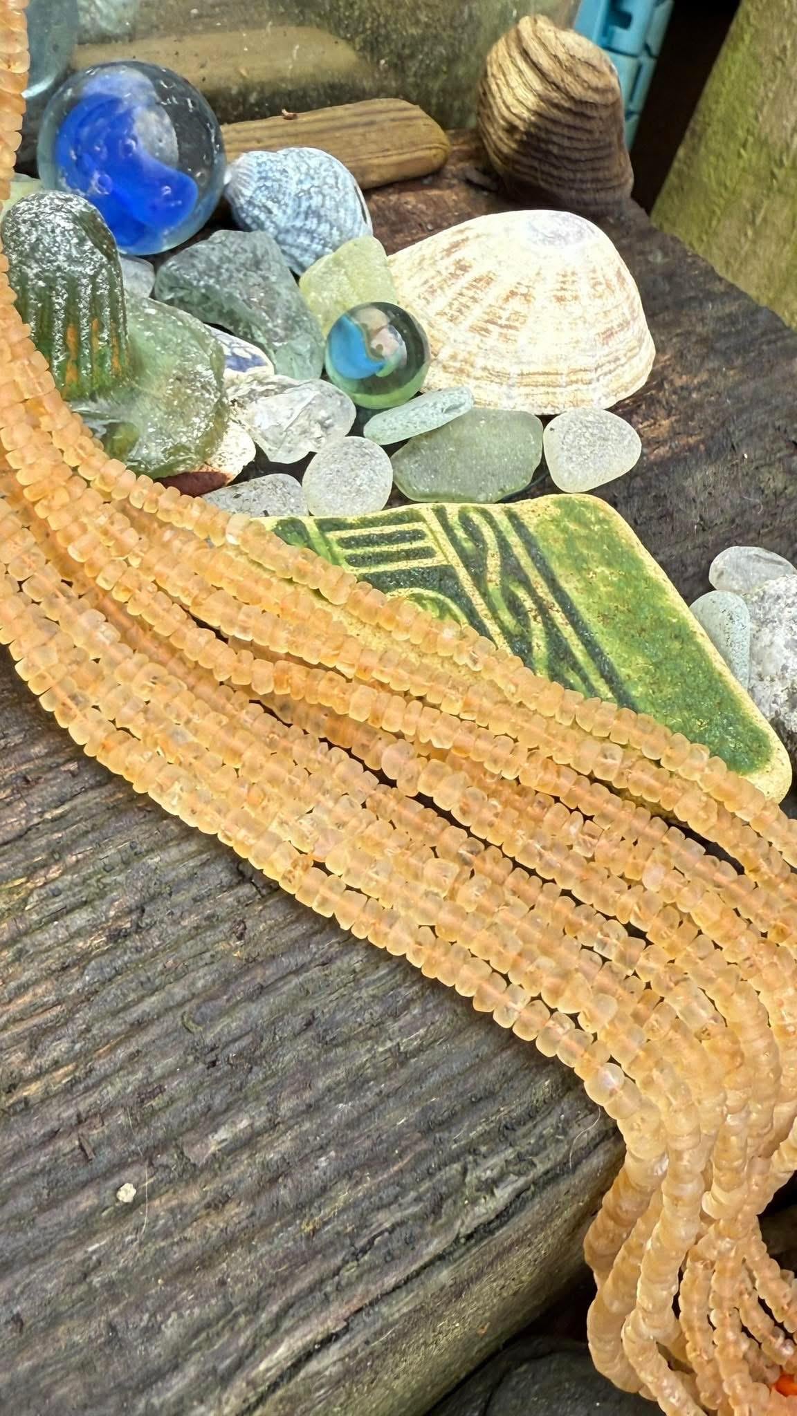 Rustic Soft Lemon Yellow Golden Unique Natural Matte Frost Citrine Rondelles 5mm Approx Handcut Rustic Soft Lemon Yellow Golden Unique Natural Matte Frost Citrine Rondelles 5mm Approx Handcut