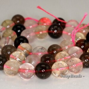 10mm Citrine Rose Smoky Mix Quartz Gemstone Round Loose Beads 7.5 Inch Half Strand (90191185-b27-548) 10mm Citrine Rose Smoky Mix Quartz Gemstone Round Loose Beads 7.5 Inch Half Strand (90191185-b27-548)
