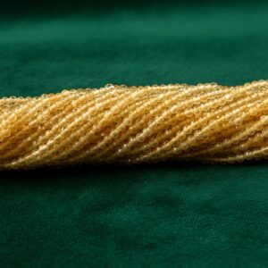 Natural Citrine Rondelle Beads | 2-3mm Gemstone Strand For Jewelry Making Natural Citrine Rondelle Beads | 2-3mm Gemstone Strand For Jewelry Making