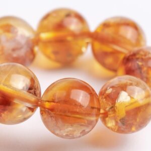 Brown Yellow Citrine Beads Genuine Natural Brazil A+ Gemstone Round Loose Beads 8-9MM 8MM 9MM 9-10MM 10MM 11MM Half Strand Bulk Lot Options Brown Yellow Citrine Beads Genuine Natural Brazil A+ Gemstone Round Loose Beads 8-9MM 8MM 9MM 9-10MM 10MM 11MM Half Strand Bulk Lot Options