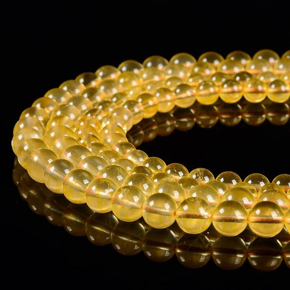 Citrine Gemstone Grade Aaa Round 8mm 10mm Loose Beads Bulk Lot 1,2,6,12 And 50 (d583)