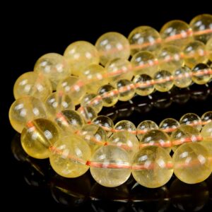Citrine Gemstone Grade AAA Round 6MM 8MM 10MM Loose Beads (D55)